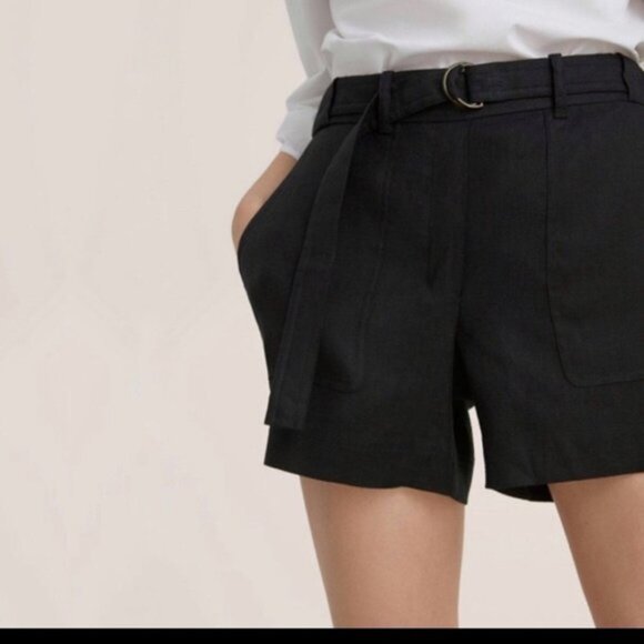 Aritzia Babaton Tyrone Relaxed Linen Blend Short‎ XS - Picture 2 of 11